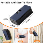 Mini Sellador de Bolsas de Plástico, Máquina Selladora de Bolsas Térmica Portátil Recargable, Sellador Térmico para Empaque de Alimentos