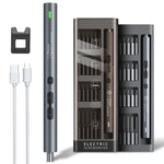 Juego de destornilladores eléctricos 62/6 en 1, mango de precisión, kits de herramientas eléctricas portátiles, brocas pequeñas inalámbricas para reparación de relojes y teléfonos