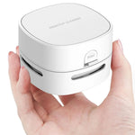 Aspiradora de escritorio, Mini aspiradora inalámbrica portátil, escritorio de oficina, barredora de mesa para el hogar, limpiador de escritorio