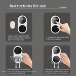 Esterilizador UV Inalámbrico para Cepillos de Dientes, Secador de Cepillos de Dientes Portátil Recargable de Pared para Higiene Bucal