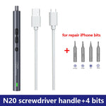 Juego de destornilladores eléctricos 62/6 en 1, mango de precisión, kits de herramientas eléctricas portátiles, brocas pequeñas inalámbricas para reparación de relojes y teléfonos