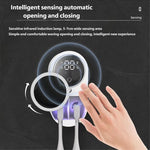 Esterilizador UV Inalámbrico para Cepillos de Dientes, Secador de Cepillos de Dientes Portátil Recargable de Pared para Higiene Bucal
