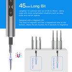 Juego de destornilladores eléctricos 62/6 en 1, mango de precisión, kits de herramientas eléctricas portátiles, brocas pequeñas inalámbricas para reparación de relojes y teléfonos