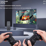 Mando de Videojuegos Inalámbrico 2.4G con Doble Joystick, Consola de Juegos 4K, Más de 20000 Juegos, Retro, Regalo de Acción de Gracias