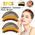 Cepillo facial de contorno linfático diseñado ergonomicamente para adaptarse a esculpir el masajeador de drenaje para la cara de la piel con precisión LBHL31
